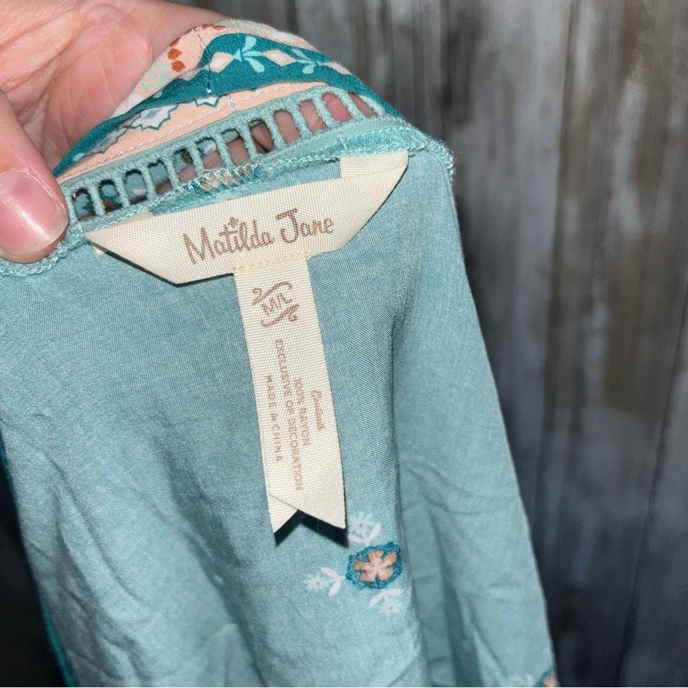 Matilda Jane Dream Chaser Days Like This Boho Floral Kimono Topper - Picture 6 of 6
